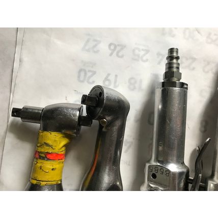 4 STANLEY CRN13FT-M977 PNEUMATIC RIGHT ANGLE NUTRUNNER 3/8",A-4031,A40LATAM-10F3