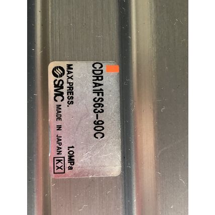 NEW SMC CDRA1FS63-90C PNEUMATIC ROTARY ACTUATOR, 90* ROTATION,TK