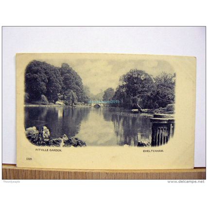 Pitville Garden, Cheltenham, England, c1910, Postcard