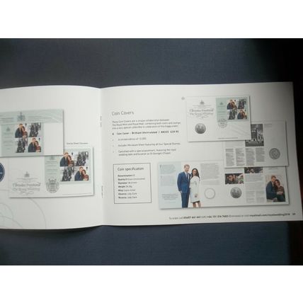 ROYAL MAIL 16 PAGE FIRST INFORMATION BOOKLET WEDDING HARRY MEGHAN MARKLE 2018