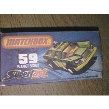 Matchbox No59 Planet Scout - VNM MET RED