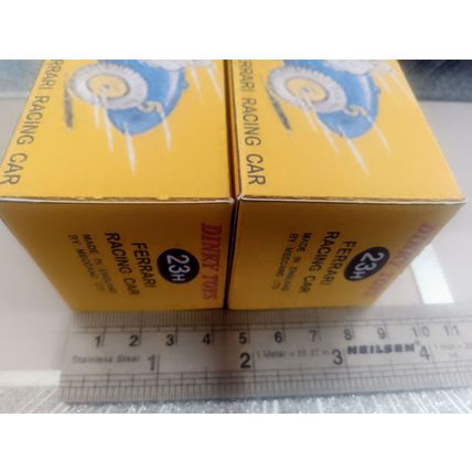 Dinky No23H Ferrari Racing Car - Replica / Repro Box