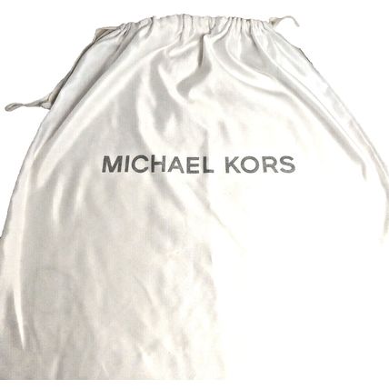 Michael Kors Shoes Dust Cover Bag Womens White Satin Drawstring 18 in X 18 in