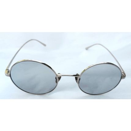 NEW CHANEL 4257-T ROUND FRAME TITANIUM SILVER/GREY TINTED SUNGLASSES - UNISEX