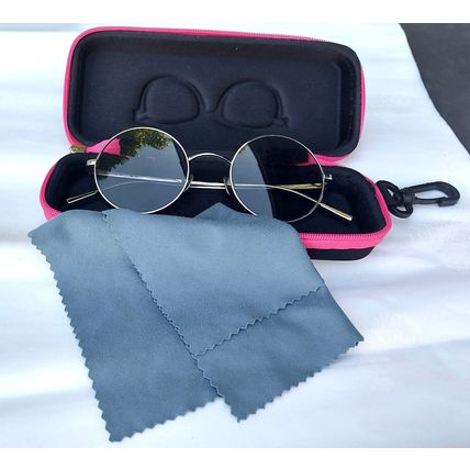 NEW CHANEL 4257-T ROUND FRAME TITANIUM SILVER/GREY TINTED SUNGLASSES - UNISEX