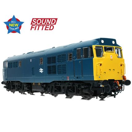 Bachmann 35-825SF Class 31/4 31435 Refurbished BR Blue DCC Sound Fitted - NEW