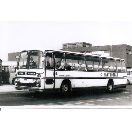 Black & White Photograph of Black & White Motorways Ltd. - YDF 326K