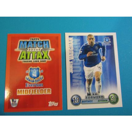 James Vaughan - Everton - Match Attax 2007/08 Football Card