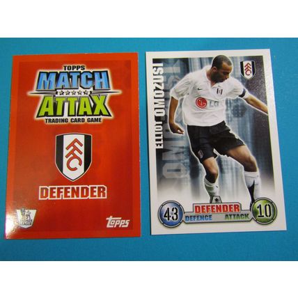 Elliot Omozusi - Fulham - Match Attax 2007/08 Football Card