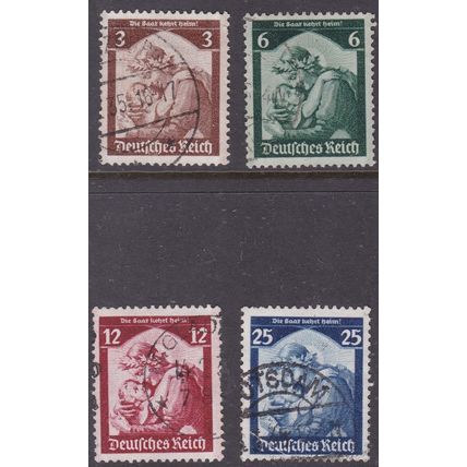 Germany 1935 Saar Restoration Set SG 562-565 VGC