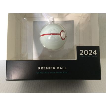 NEW 2024 San Diego Comic Con Hallmark Pokemon Premier Ball Ornament