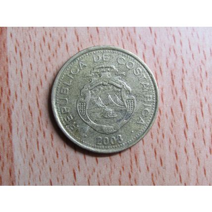 Costa Rica 2003 25 Colones Coin