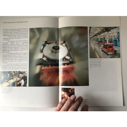 ROLLS ROYCE 1986 Jet Engines UK Mkt Factory Publicity Financial Company Brochure