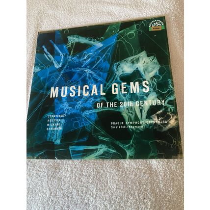 MUSICAL GEMS OF THE 20TH CENTURY Prague Symphony Orchestra 33 rpm 12" LP 1963
