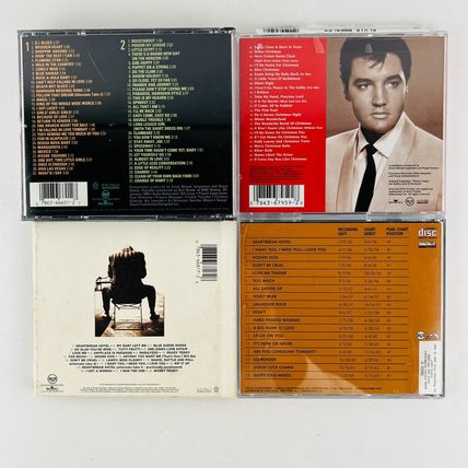 Elvis Presley 4xCD Lot #2 Number Ones, 50s, Christmas