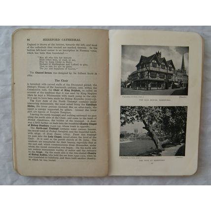 1943 Ward Lock Guide to Malvern Country, Worcester Gloucester Evesham Droitwich