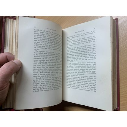 1894 WALTER SCOTT "THE TALISMAN" ANDREW LANG NOTES ILLUSTRATED ANTIQUE BOOK (P5)