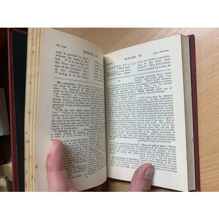 ANTIQUE ELLICOTT'S NEW TESTAMENT COMMENTARY VOL 6 EPISTLES ROMANS BOOK (P3)
