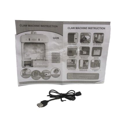 Luckymore Claw Machine for Kids Adults with Prizes, Sound & Light Crane Machine