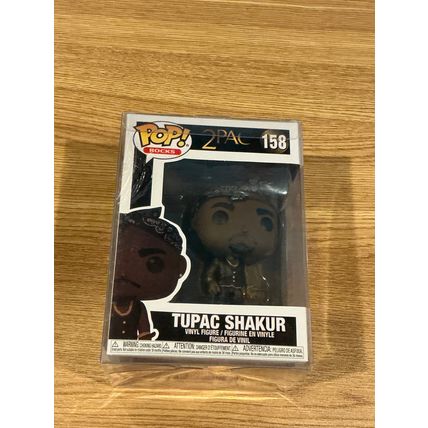 Funko Pop! Rocks - Tupac Shakur #158 Vinyl Figure (Box & Protector)