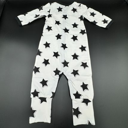 Monica + Andy Infant Boys Printed One-Piece Pajamas Organic - Long Sleeve