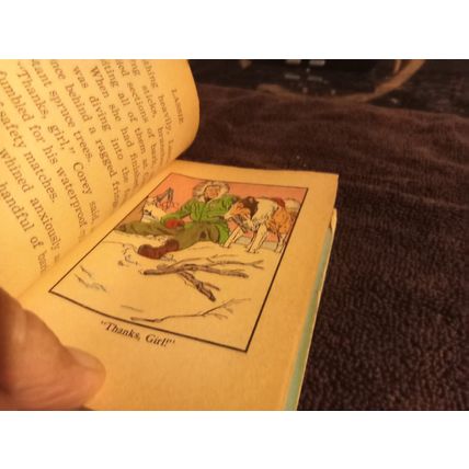 Big Little Book Lassie Adventure In Alaska By George S Elrick 4.0 VG Shape 1968