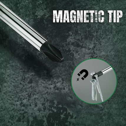 SK 11-Piece Magnetic Screwdriver Set, Includes Slotted/Phillip/Star Screwdrivers