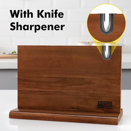 Magnetic Knife Block 14 X 10 Inches, Double Sided Magnetic Knife Holder Rack for