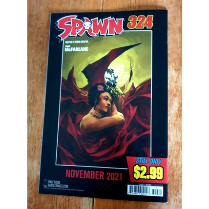 Collectable " Spawn " Comic. #323 October 2021.