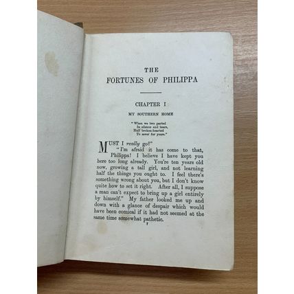 1916/17 ANGELA BRAZIL "THE FORTUNES OF PHILIPPA" FICTION HARDBACK BOOK (P3)
