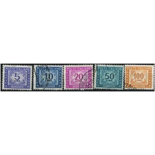 1947/1956 5 different values - #97 fine used (o) - Postage Due