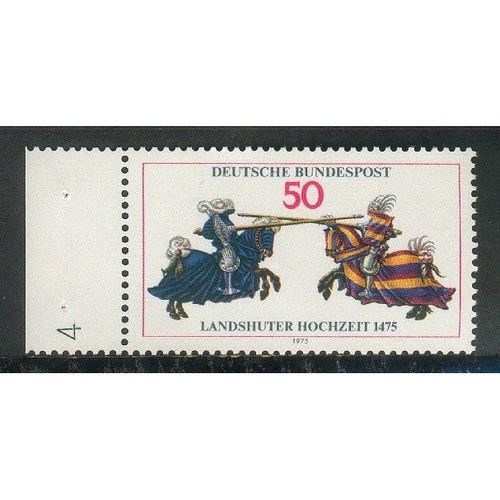 Germany 1975 - SG1737 - 500th Anniv of "Landshut Wedding" - Festival (unused)