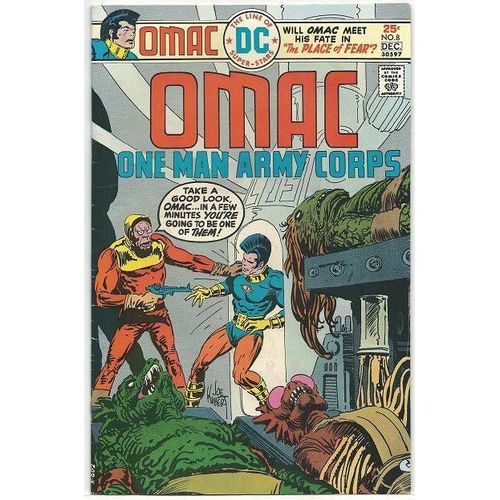 OMAC ONE MAN ARMY # 8 Jack Kirby