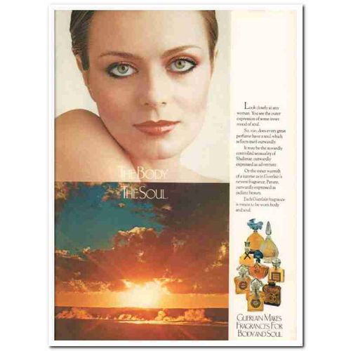 guerlain sa 1977 shalimar body soul fragrances perfume vintage ad