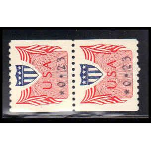 CVP31 23c Shield Very Fine MNH Dry Gum Pair PA5101