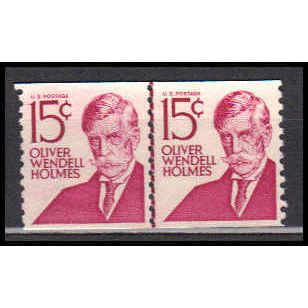1305E 15c Oliver Holmes Very Fine MNH Dry Gum CLP CA0039