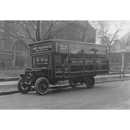 Gary Trucking Co. Moving Truck 20 x 30 Poster