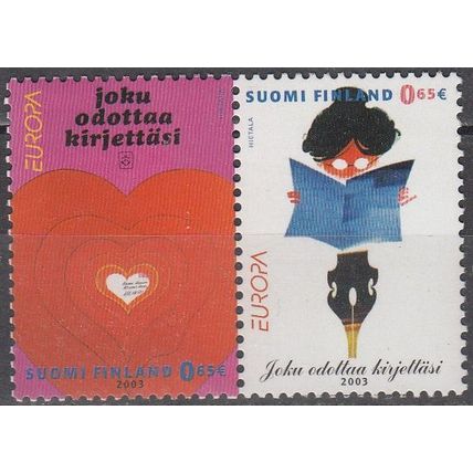 Finland 2003 Michel 1655 - 1656 Neuf ** Cote (2013) 6.40 Euro Europa CEPT Art