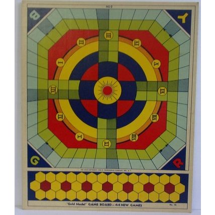 VINTAGE ' GOLD METAL GAME ' (1939)