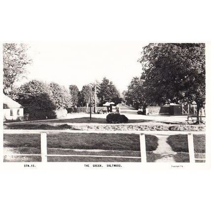 Saltwood Kent Green Vintage Real Photo Postcard