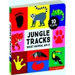 Jungle Tracks Lift-The-Flap Board Book