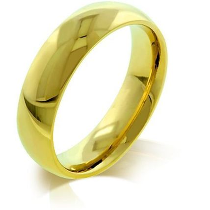 5 mm IPG Gold Stainless Steel Band