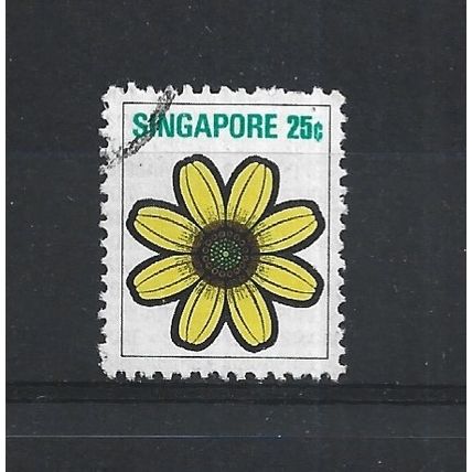 Singapore.SG218 35c Chrysanthemum frutescens.Fine Used.Jun25