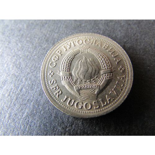 1975 YUGOSLAVIA 1 DINAR FREE POST. V
