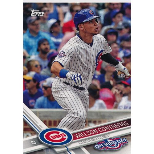 2017 Topps Opening Day 66 Willson Contreras Chicago Cubs