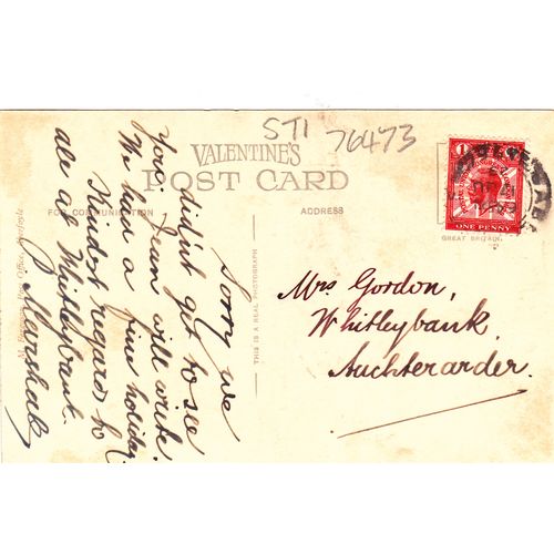 Aberfoyle from Trossachs Road Sterlingshire Postcard (STI76473)