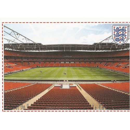 Topps ENGLAND 2012 Stickers: No.118 - Wembley Stadium: Inside Wembley Stadium