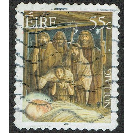 Ireland 2007 Christmas 55c Multicoloured S/Ad SG1878 GU