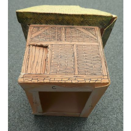 1970’s Cardboard Treadwheel Model: Singleton - Weald and Downland Living Museum