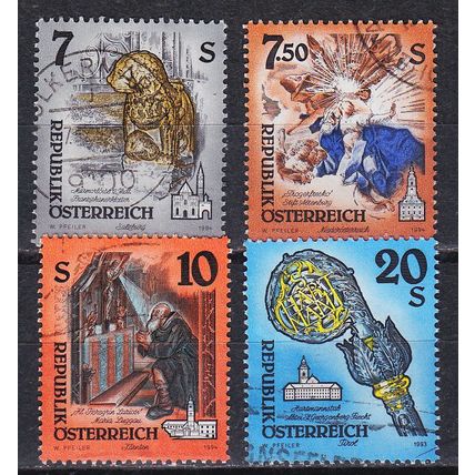 ÖSTERREICH AUSTRIA [Lot] 12 ( O/used ) Kunst